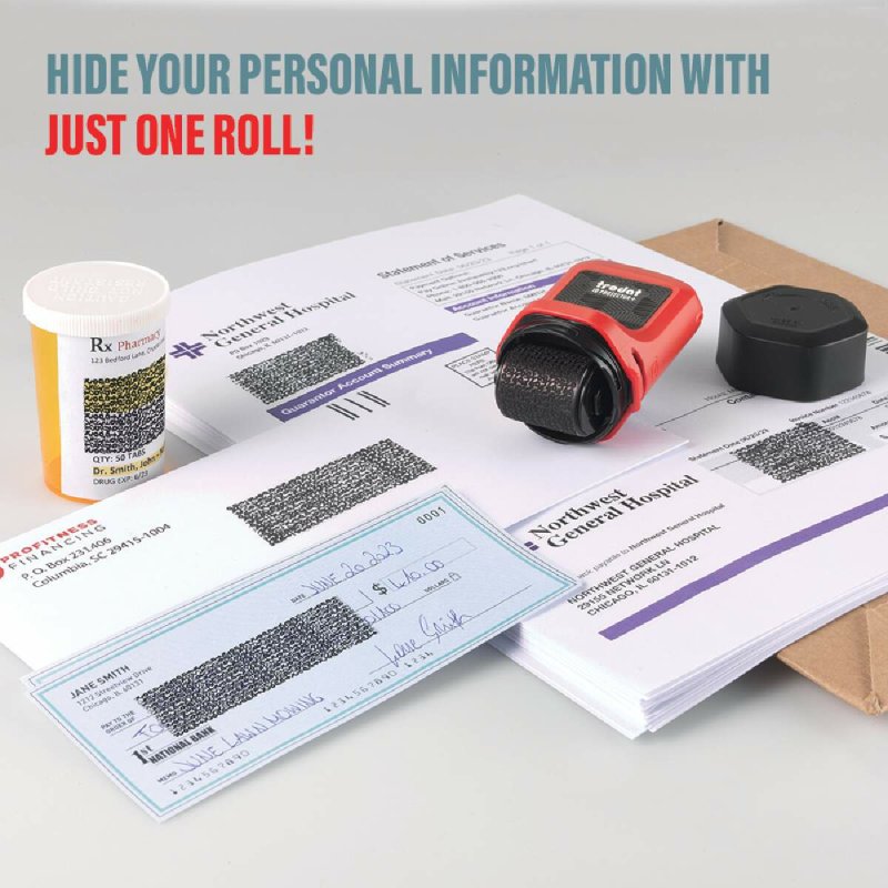 trodat Set tampon de confidentialité ID Protector , rouge