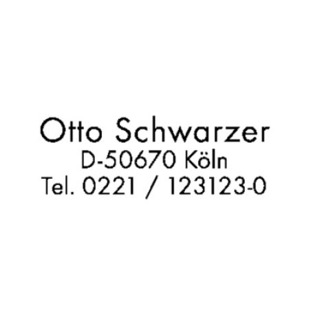 trodat Tampon pour texte Printy 4910 4.0, 3 lignes, rouge