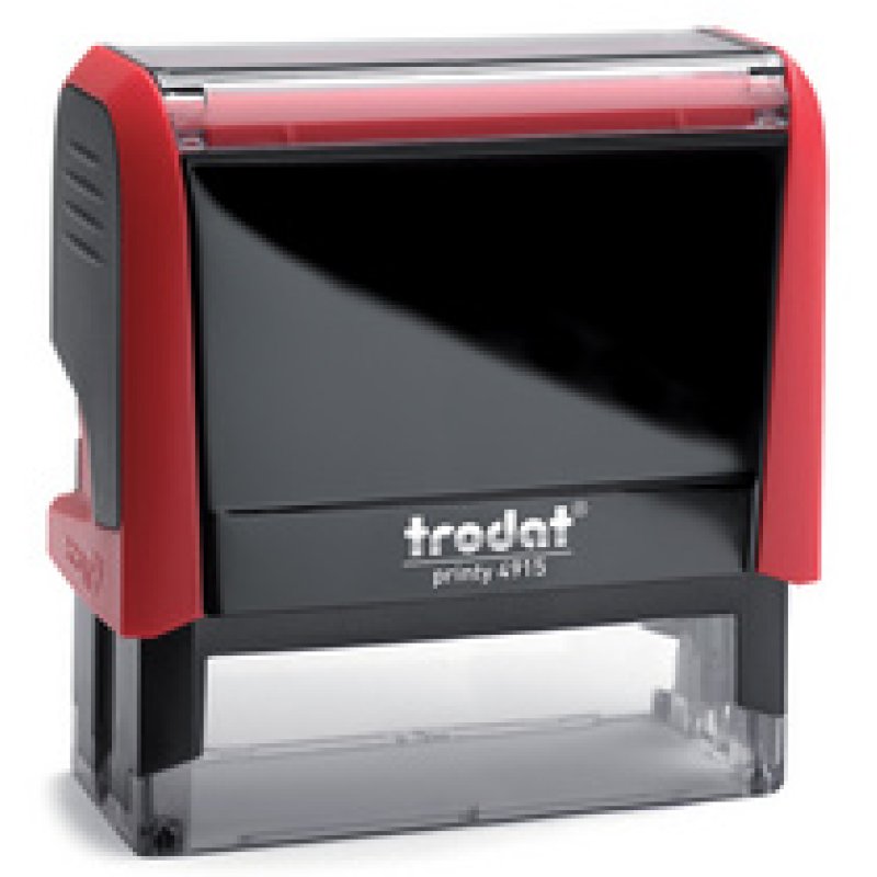 trodat Tampon pour texte Printy 4915 4.0, 7 lignes, bleu
