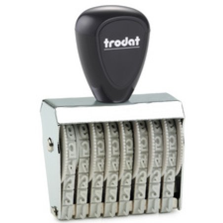trodat Numéroteur 6 positions, taille empreinte: 9 x 41 mm