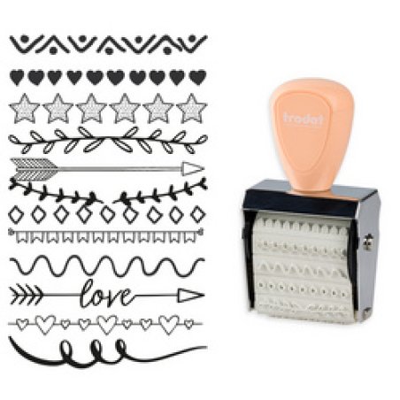 trodat Kreativstempel-Set Creative Mini "Engelspost"