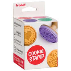 trodat Kit tampon à biscuit "Cookie Stamp", 5 pièces