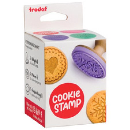 trodat Kit tampon à biscuit "Cookie Stamp", 5 pièces