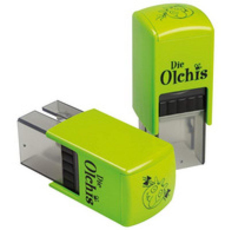 trodat Schmuddelpfoten-Stempel-Spiel "Olchis", Mädchen