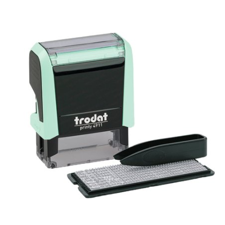 trodat Textstempel-Set Printy 4911 Typomatic, pastell-grün