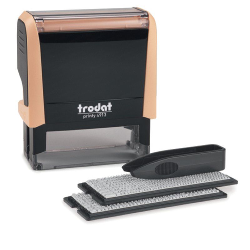 Trodat 4913 TYPOMATIC Self-Inking Text/Date stamp