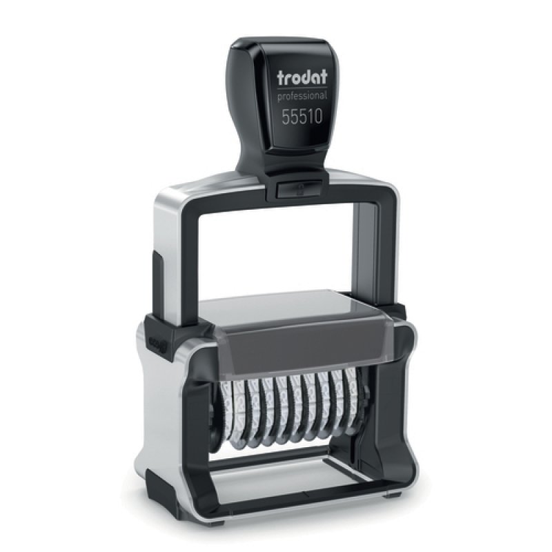 Trodat 55510 Self-Inking Number stamp Steel