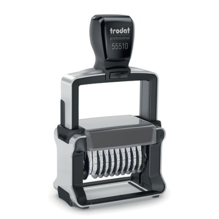 Trodat 55510 Self-Inking Number stamp Steel