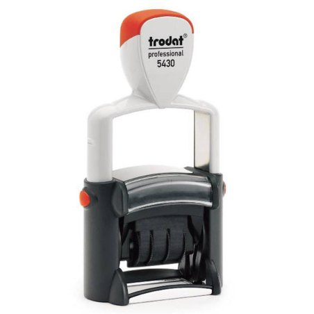 trodat Datumstempel Professional 4.0 5430L, blau/rot