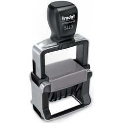 trodat Datumstempel Professional 4.0 5440/L, blau/rot