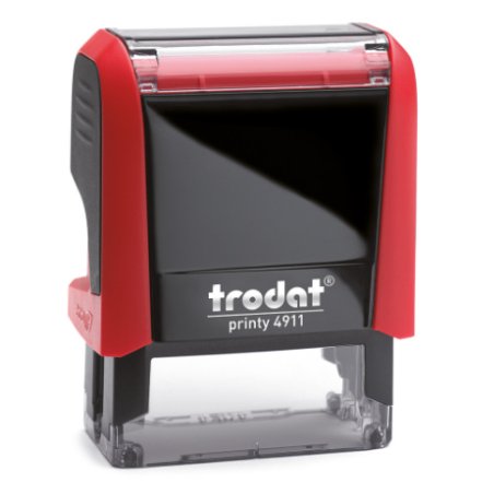 trodat Tampon pour texte "Printy 4.0" 4911, rouge