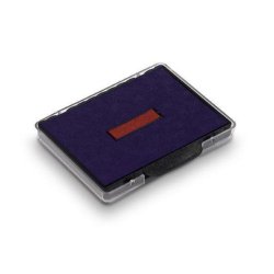 trodat Cassette d'encrage de rechange 6/58/2, bleu/rouge