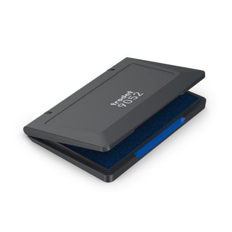 trodat Tampon encreur 9053, 160 x 90 mm, bleu
