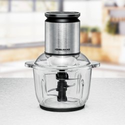 Rommelsbacher MZ 600 hachoir électrique 2 L 600 W Noir, Acier inoxydable
