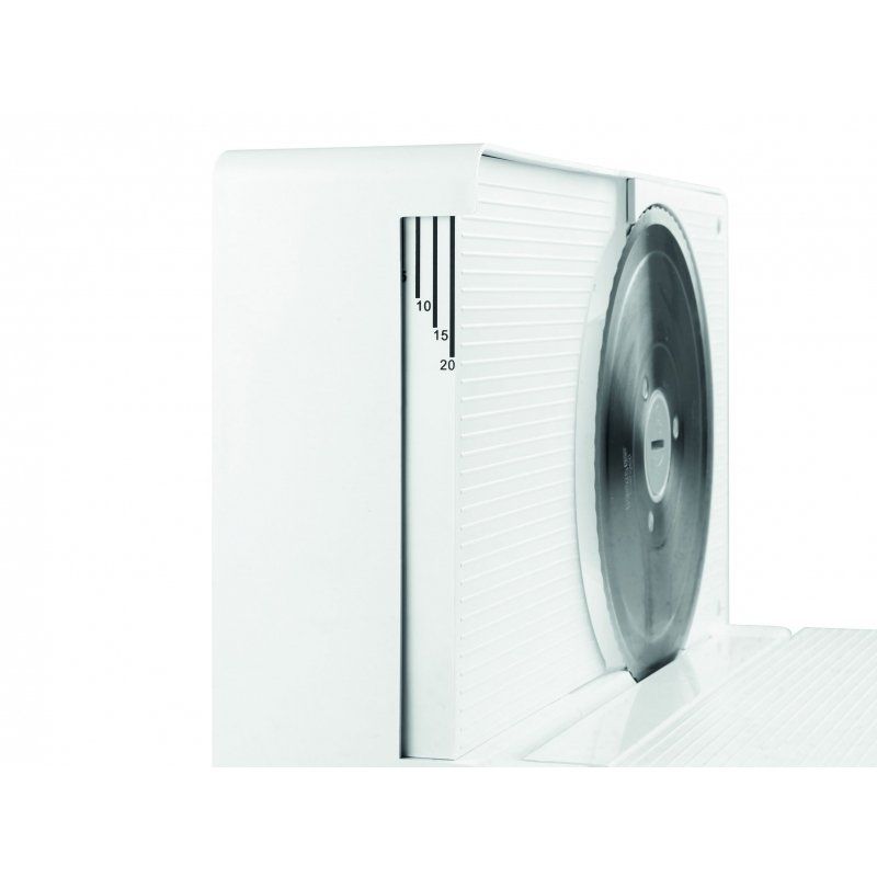 Fritel SL 3080 trancheuse Electrique 120 W Blanc Plastique, Acier inoxydable