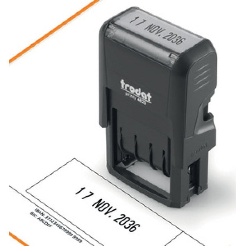 Trodat Tampon dateur Printy Dater 4820, auto-encreur