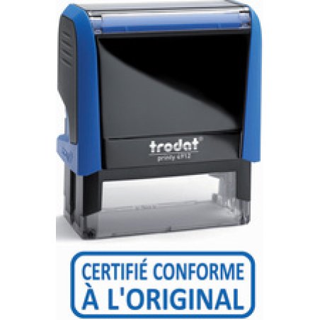 trodat Tampon X-print texte "CERTIFIE CONFORME A L'ORIGINAL"
