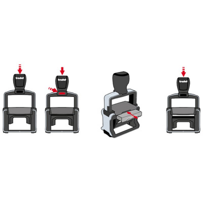 trodat Datumstempel Professional 4.0 5430 - GESCANNT