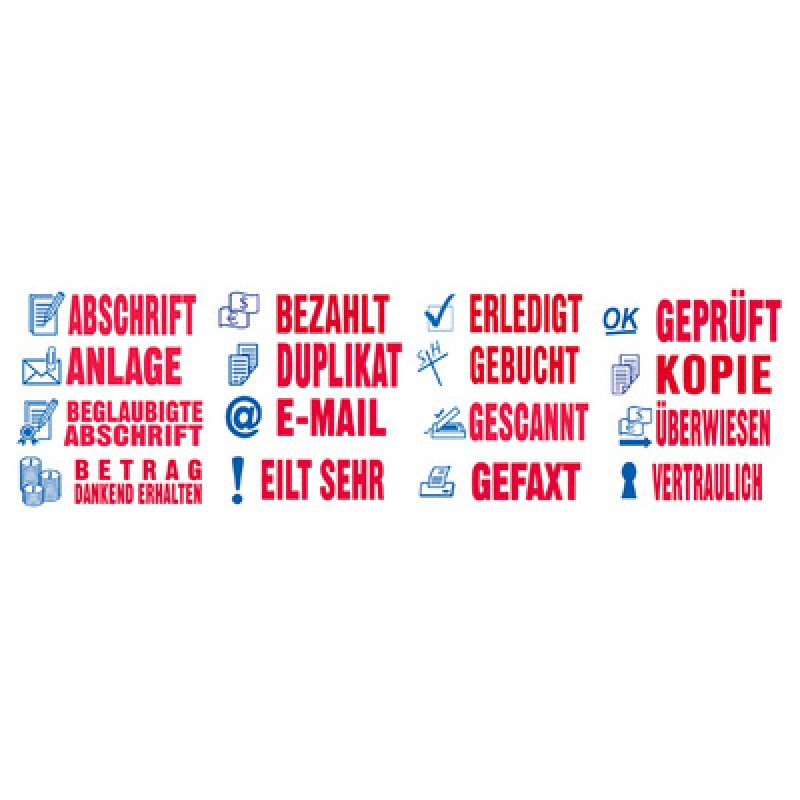 trodat Textstempelautomat Office Printy 4.0 4912 "GEPRÜFT"