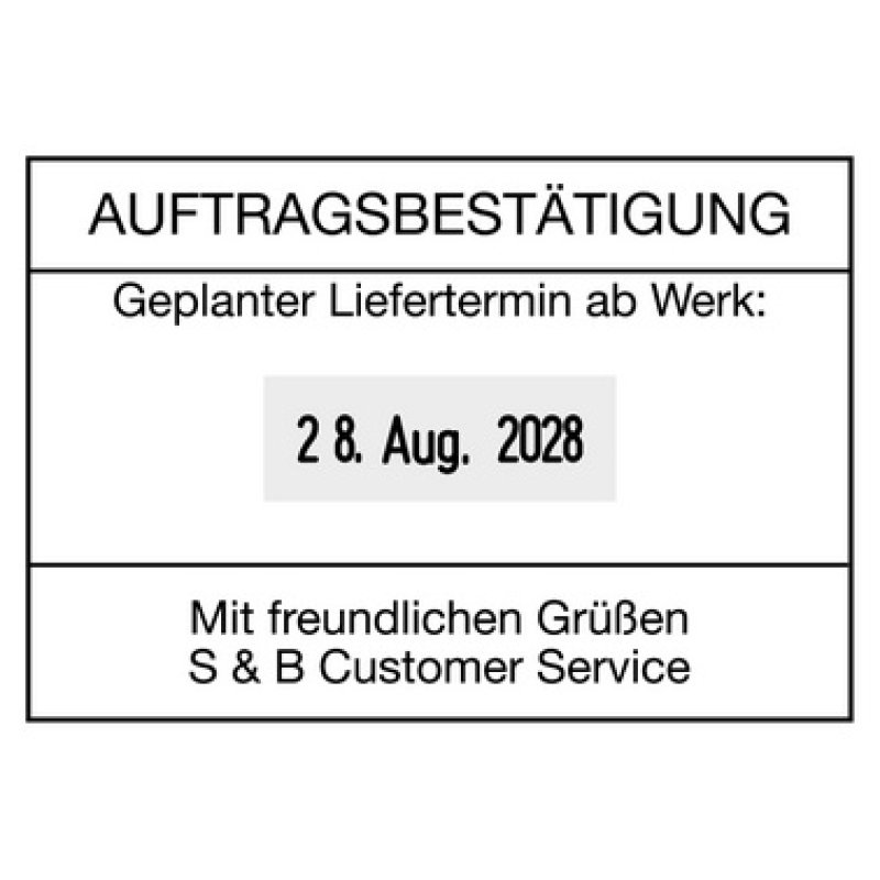 trodat Datumstempel Professional 4.0 5480, mit Gutschein