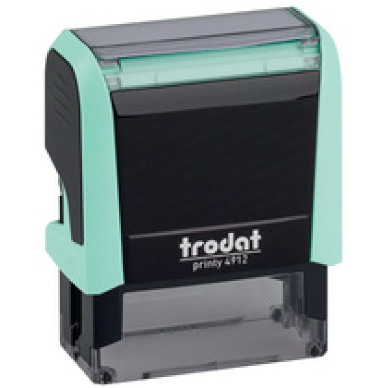 trodat Tampon automatique à texte Printy 4912 4.0, bleu