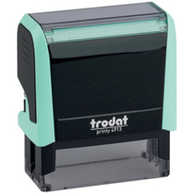 trodat Tampon automatique à texte Printy 4913 4.0, vert