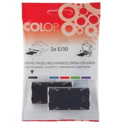COLOP Coussinet encreur de rechange E/20, bleu, 2 pièces