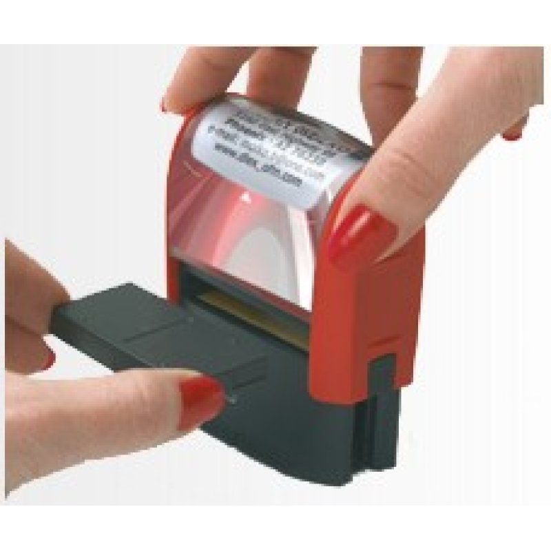 COLOP Coussinet encreur de rechange E/30, rouge, 2 pièces