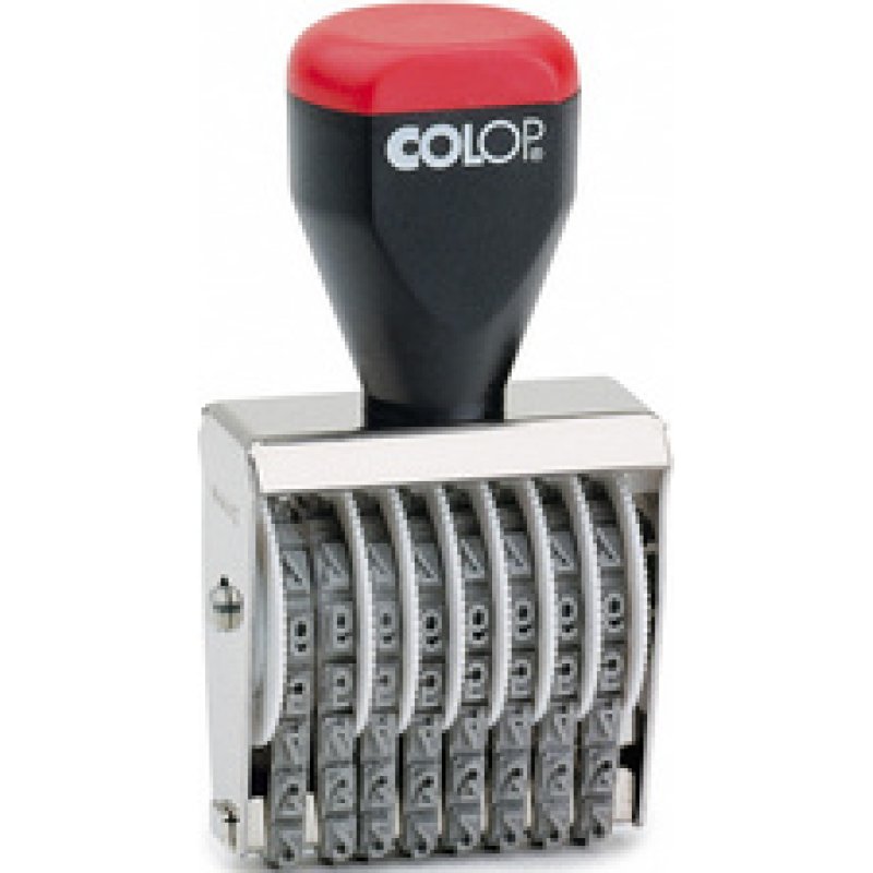 COLOP Tampon numéroteur 04008, 8 positions
