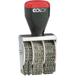 COLOP Datumstempel 05000, Monate in Buchstaben