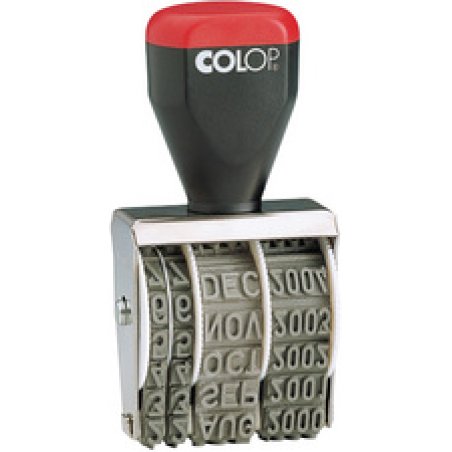 COLOP Datumstempel 05000, Monate in Buchstaben
