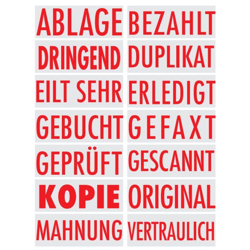 COLOP Textstempel Printer 20 "KOPIE", mit Textplatte