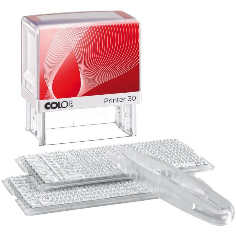 Colop Printer 30/2 Set Self-Inking Custom stamp Plastic