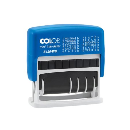 Colop S 120/WD Auto-encreur Tampon texte/date