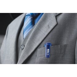 COLOP Taschenstempel Pocket Stamp Plus 30, indigo blau