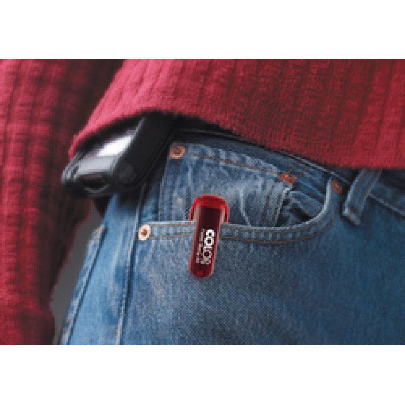 COLOP Taschenstempel Pocket Stamp Plus 30, indigo blau