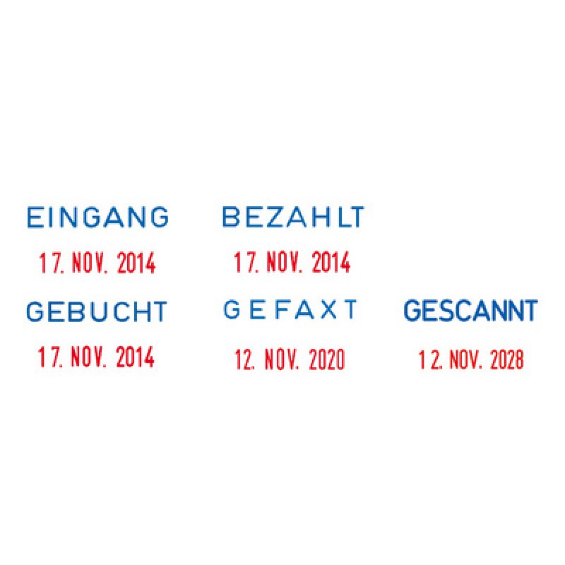 COLOP Datumstempel Mini Dater S160 L6 "GESCANNT"
