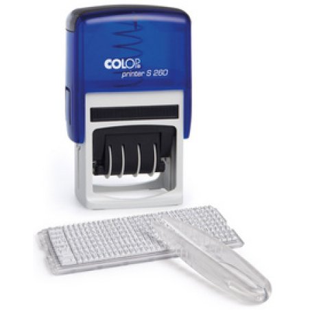 COLOP Datumstempel-Set Printer S260, blau