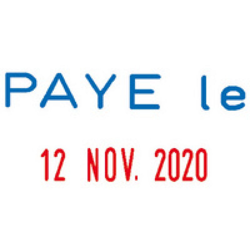 COLOP Tampon dateur Mini Dater S160 L2 "PAYE le"