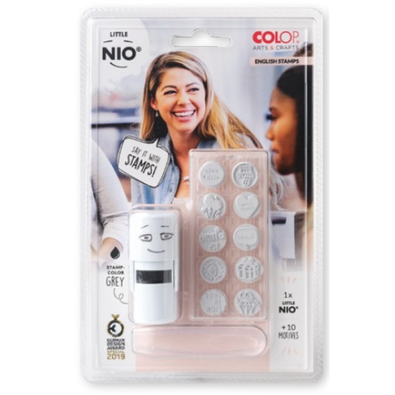 Colop Little NIO English stamps