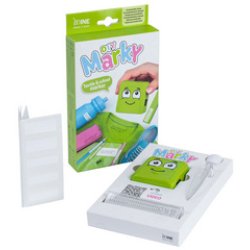 COLOP Set tampon marqueur "DIY Marky" Printer C20, bleu