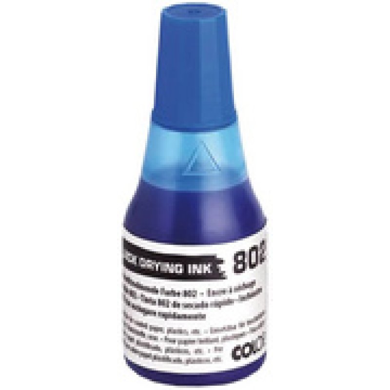 COLOP Encre pour tampon encreur 802, séchage rapide, bleu