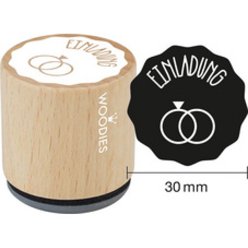 COLOP Motiv-Stempel Woodies "Einladung zur Hochzeit"