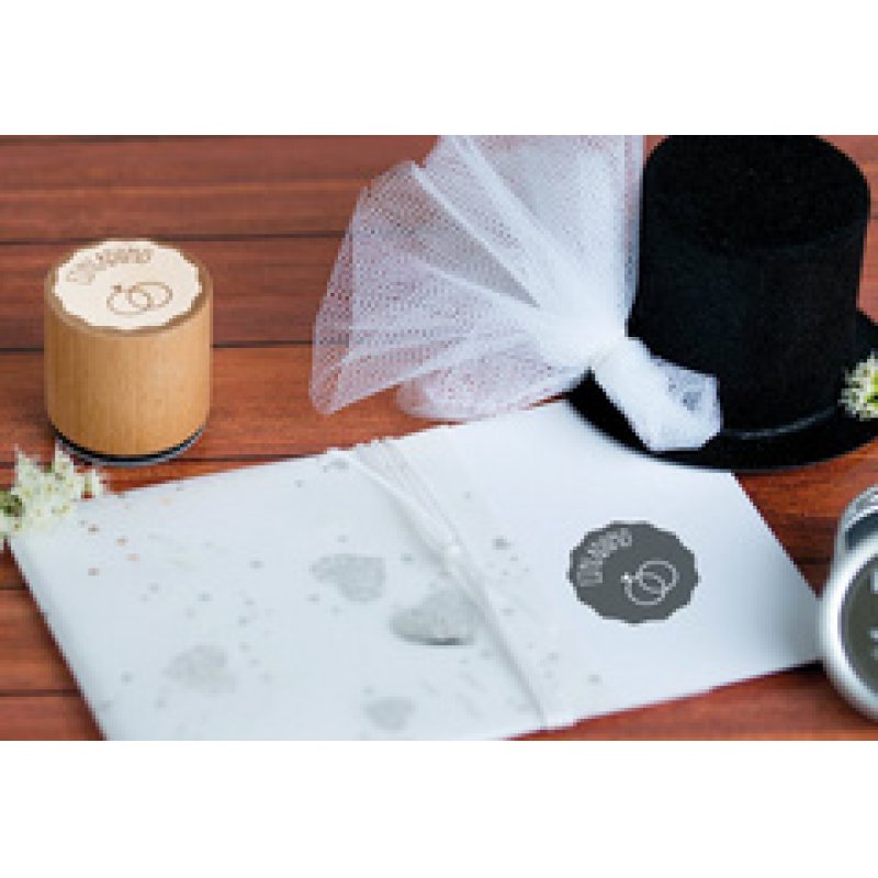 COLOP Motiv-Stempel Woodies "Einladung zur Hochzeit"