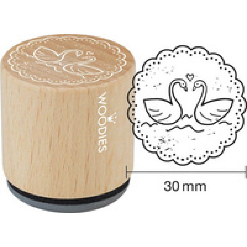 COLOP Tampon à motif Woodies "cygnes"