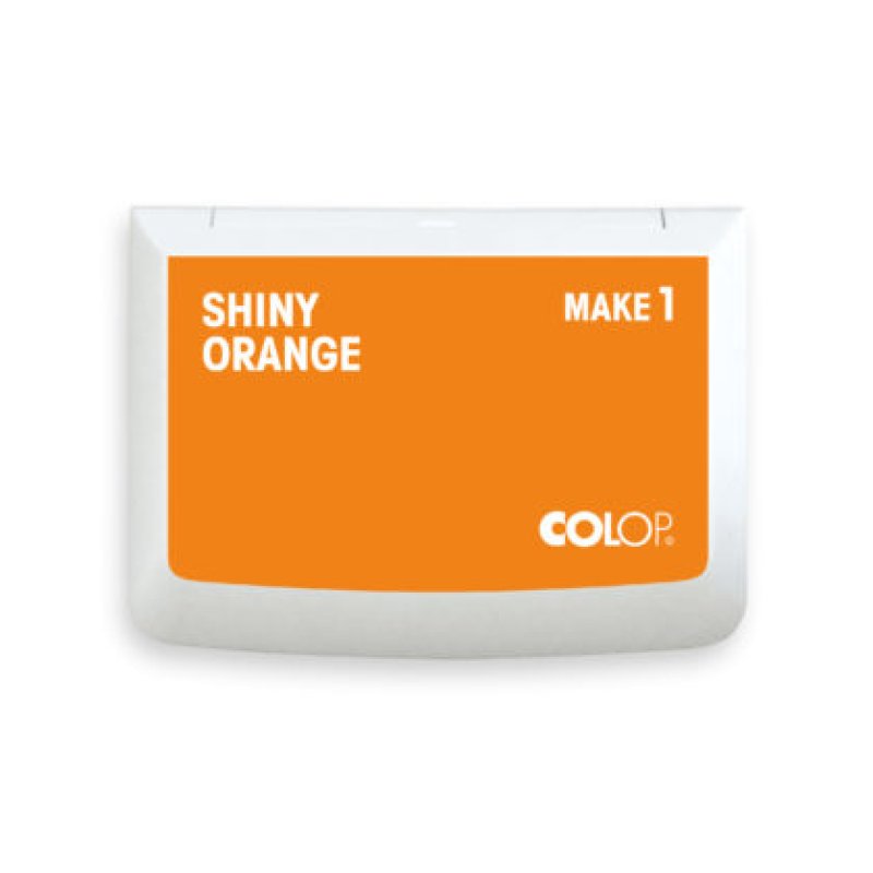 COLOP Tampon encreur MAKE 1, 90 x 50 mm, shiny orange