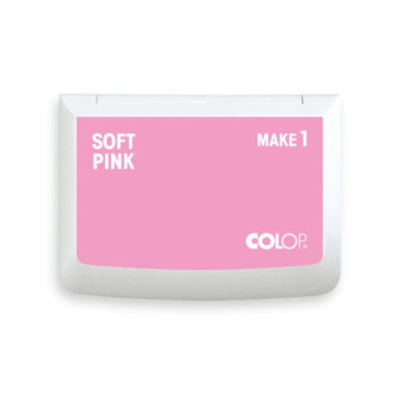 COLOP Tampon encreur MAKE 1, 90 x 50 mm, soft pink