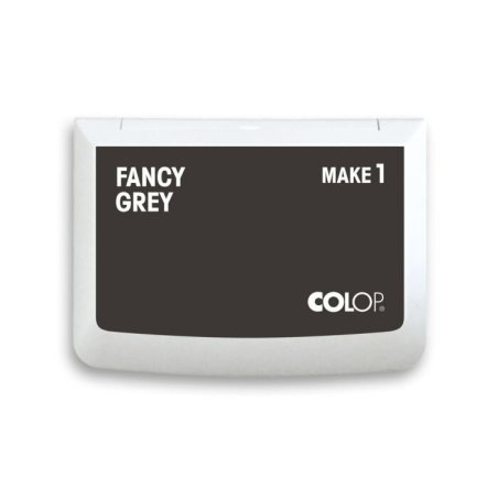 COLOP Tampon encreur MAKE 1, 90 x 50 mm, fancy grey