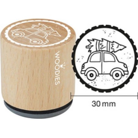 COLOP Tampon à motif Woodies "4 bougies"