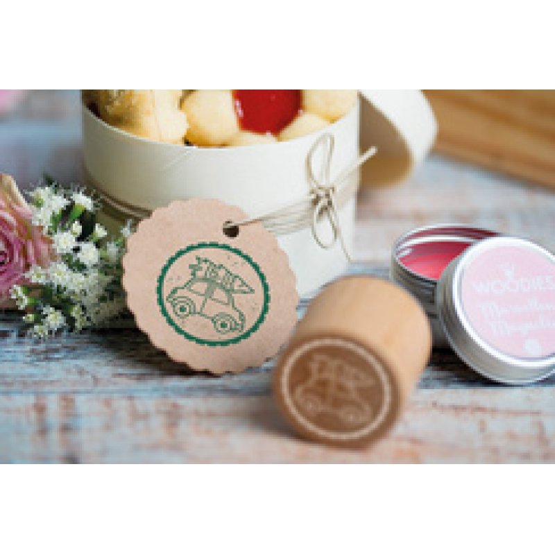 COLOP Tampon à motif Woodies "4 bougies"